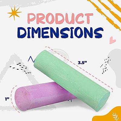  180 Pack Washable Sidewalk Chalk for Kid, 20 Colors Non-Toxic  Jumbo Chalk Paint Bulk for Summer Outdoor Activity, Playground, School  Classroom Chalkboard, Chalk Party Favors Set for Toddler Kids Adult 