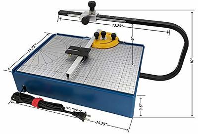 Hercules Hot Wire Foam Cutter Table with Foot Control Pedal – Tabletop  Hotwire Cutter for Cutting, Forming and Sculpting Styrofoam and Other Foam  Materials (Corded 110V AC) - Yahoo Shopping