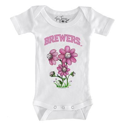 Chicago White Sox Tiny Turnip Infant Baseball Tie Bodysuit - White