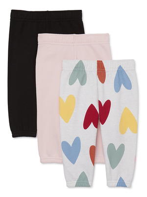 Garanimals Baby Girls' Fleece Jogger Pants, 3-Pack, Sizes 6M-24M - Yahoo  Shopping