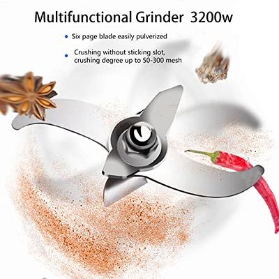 800G Electric Grain Grinder Stainless Steel Grinding Machine for