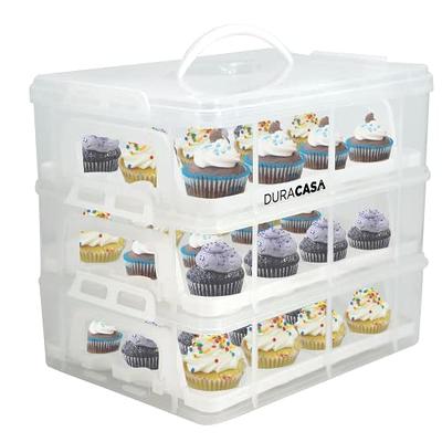 MonYouGe 50-Set Individual Cupcake Boxes Bulk with Clear Display Window,  Disposable Food Grade Pink Cupcake Carrier Cupcake Container, Perfect for  Cupcakes Muffins Cookies Pastries - Yahoo Shopping