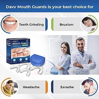 Mouth Guard for Clenching Teeth at Night Upgraded Night Guards for Teeth  Grinding Professional Mouth Guard for Grinding Teeth Stops Bruxism and  Teeth