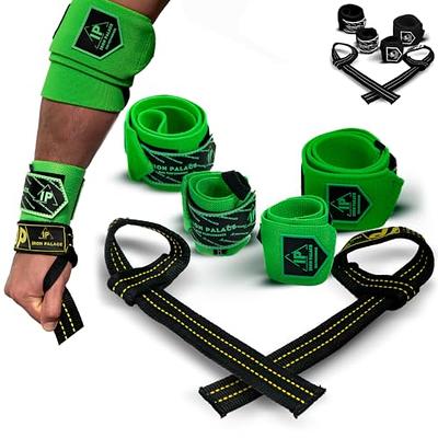 IRON PALACE Wrist Wraps, Wrist Brace 18 ,Weight Lifting Straps 23.5 ,  Elbow Wraps 36 Bundle for