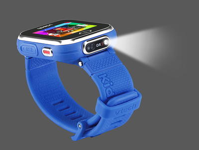 VTech® KidiZoom® Smartwatch DX3 Safe Award-Winning Watch for Kids, Blue 