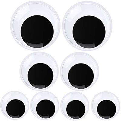 6Pcs 3inch Glow in The Dark Googly Wiggle Eyes, PETKNOWS Google Eyes Self  Adhesive for Crafts Sticker Sparkle Google Eyes Suitable for Crafts DIY
