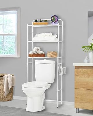 Spirich Over The Toilet Storage Cabinet, Bathroom Shelf Over Toilet, Bathroom  Organizer Space Saver, White - Yahoo Shopping