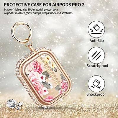  Bling AirPods Pro Case 1st Gen-VISOOM Silicone Cute