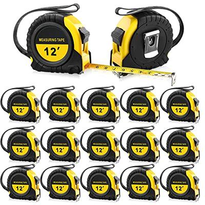 Abudder 12 Pack Small Metric Tape Measures ,Small Tape Measures Bulk Retractable with Inches and Centimeters ,Measurement Tape 6