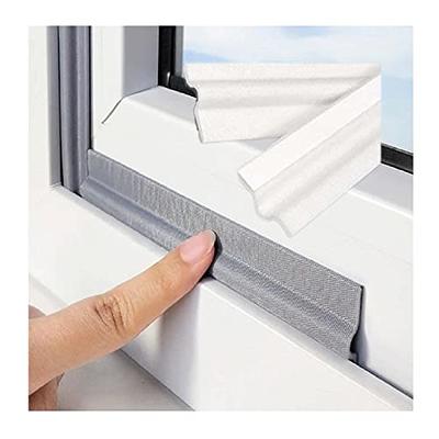 118 Inch Window Weather Stripping Door Seal Strip for Bottom and Side of  Door,Self Adhesive PU Foam Weather Strip for Window and Door Insulation