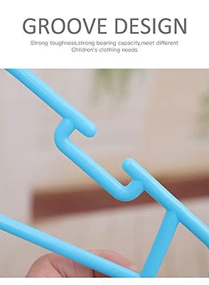  Baby Hangers 100 Pack Clothes Hangers Colorful Plastic Hangers  Small Coat Hangers for Kids,Infant,Nursery,Toddler : Home & Kitchen