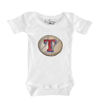 Lids Texas Rangers Tiny Turnip Toddler Sugar Skull Raglan 3/4 Sleeve T-Shirt  - White/Black