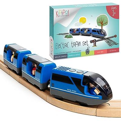 Wooden Train Brio Compatible  Wooden Train Brio Locomotive - Kids