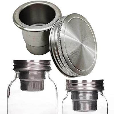 Mason Jar Divider Cup for Salads, Dips, and Snacks · Mason Jar