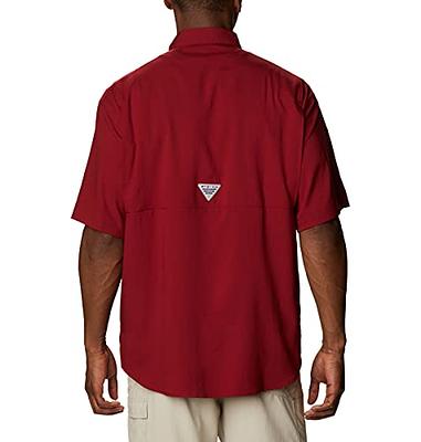 Columbia Men's PFG Tamiami II UPF 40 Short Sleeve Fishing Shirt, Beet,  Large - Yahoo Shopping