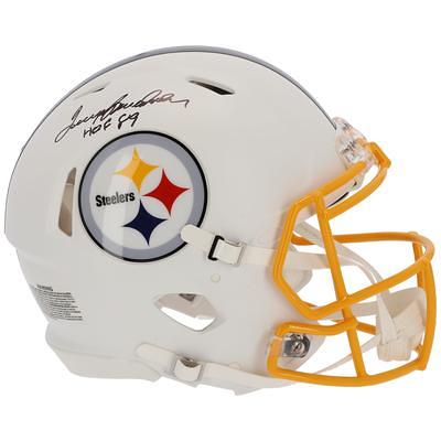 Pittsburgh Steelers Replica Flat White Speed Helmet