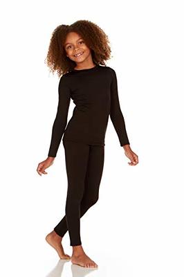 Thermajane Long Johns Thermal Underwear for Women Fleece Lined Base Layer  Pajama Set Cold Weather (X-Small, Black) - Yahoo Shopping