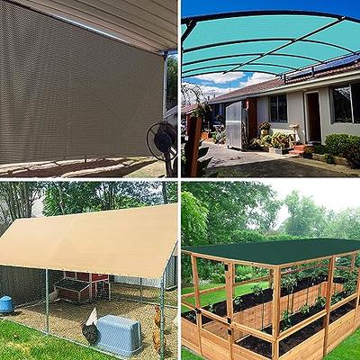  VICLLAX Shade Fabric Sun Shade Cloth Privacy Screen