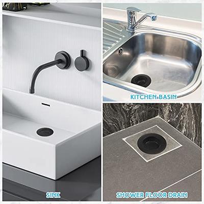 4pack Drain Hair Catcher Stainless Steel Shower Drain Cover Bathtub Kitchen  Sink