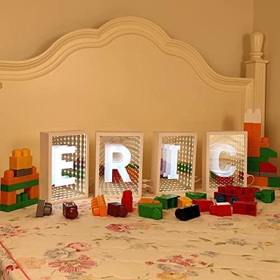 VermBird Advanced Marquee Light Up Letters Signs, Infinity Mirror Light,  USB & Battery Powered String Lights