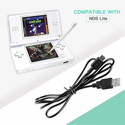  DSi USB Charger Cable Kit, AC Power Adapter Charger Cable and  Stylus Pen for Nintendo DSi, Wall Travel Charger Power Cord Charging Cable  : Video Games