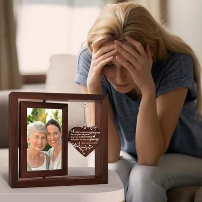 OakiWay Memorial Gifts - Wood Picture Frame Sympathy Gift, 4x6 Photo Frame  in Memory of Loved One, Bereavement Gifts - Remembrance Gifts - Condolence  Gifts