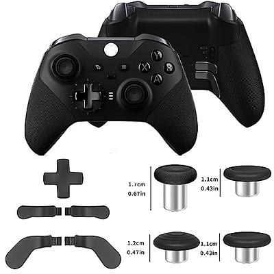 Elite Controller Paddles,Metal Replacement Thumbsticks,Standard D-pad for Xbox  Elite Controller Series 2 Core,Accessories Kit for Xbox One Elite 2 (Black)  - Yahoo Shopping