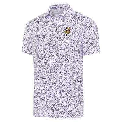 Minnesota Vikings Antigua Compass Polo - Purple