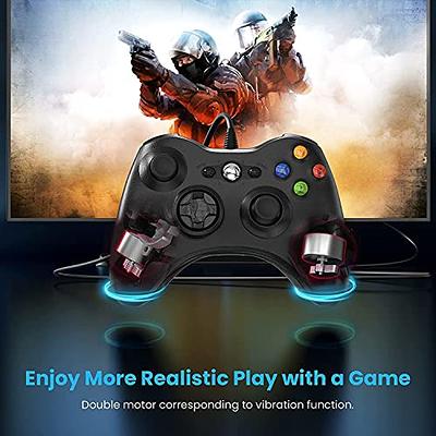 Wireless Video Game Controller for Xbox 360 & PC Win 7 8 10