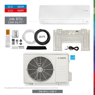 Bosch Single Zone 36000 BTU 17.5 SEER Ductless Mini Split Air