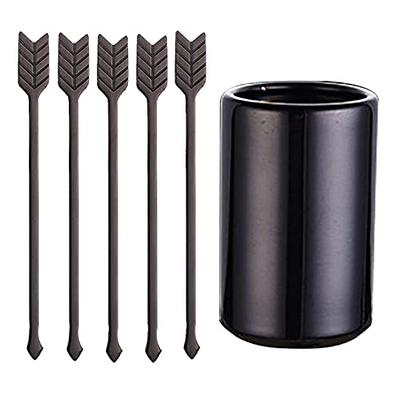 Coffee Stir Stick Stainless Steel Mixing Cocktail Stirrers Sticks