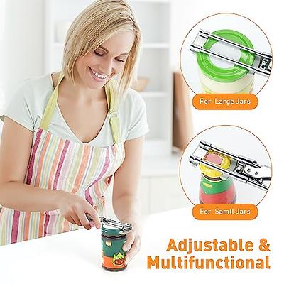 2pcs Master Opener Adjustable Jar & Bottle Opener, Adjustable