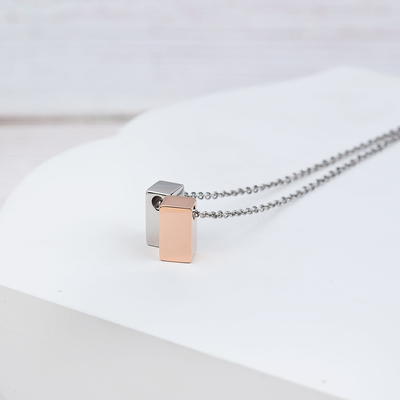 Unbiological Mom Mother's Day Gift for Mom, Mother in Law Gift, Mother's  Day Gift Box, Mother's Day Gift Idea, Gift for Mom, Jewelry For Mother[Silver  and Gold Cube,Blue-Orange Gradient] 