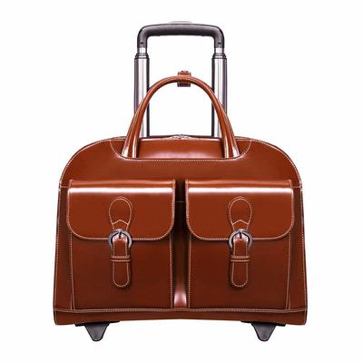 Hikolayae 5-Piece Myrtle Springs Nested Hardside Luggage Set in Elegant Rosegold TSA Compliant