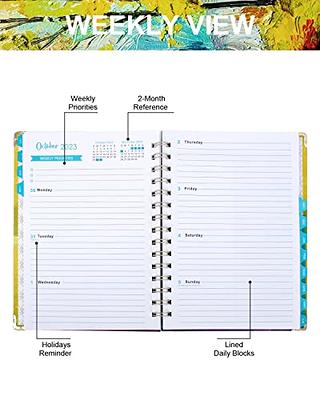 Teacher Planner 2024 2025 Academic Year, 52+6 Weeks Homeschool Planner,  Weekly & Monthly Lesson Plan Book Notebook for 7 Periods, Teacher  Accessories