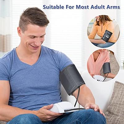 Extra Large Blood Pressure Cuff Arm with 6 Connectors, 9.0''-20.5'' Extra  XL Replacement Cuff Compatible with All Omron Blood Pressure Machine (BP