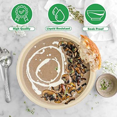 100% Biodegradable Disposable Soup Bowls Paper Bowl Hot Soups Food