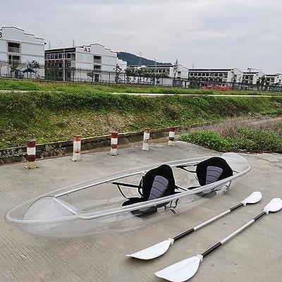 2 Seats Clear Kayak Boat, Clear Transparent Glass Kayak Canoe, See Through