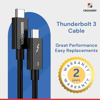 USB C to USB C 3.2 Gen 2 Cable, 6.6Ft USB C Monitor Cable 100W PD Charging,  20Gbps Data for USB4/Thunderbolt 3/4 Compatible with MacBook Pro/Air