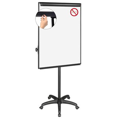 SKILCRAFT Easel, 26 X 35 Dry Erase Board, Black Easel