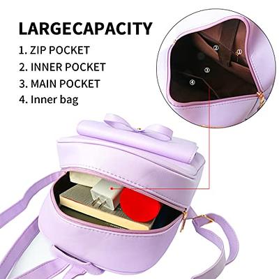  KKXIU Women Small Backpack Purse Convertible Leather Mini  Daypacks Crossbody Shoulder Bag For Ladies : Clothing, Shoes & Jewelry