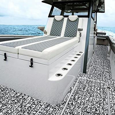 Hzkaicun Boat Flooring EVA Foam Boat Decking Self-Adhesive Camo Marine Deck  Boat Flooring 94 x