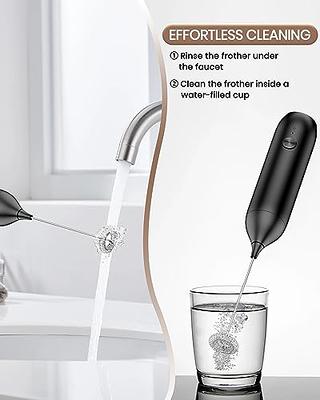 Handheld Milk Frother Electric Coffee Frother 500mAh USB-C