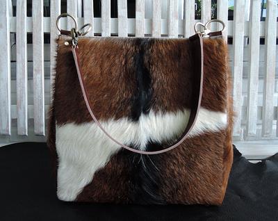 Shearling Logo Shoulder Bag - Yahoo Shopping