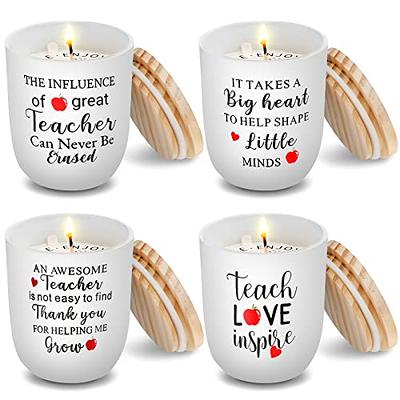 Teacher Candle Gift  Appreciation Thank You Gift for Teachers