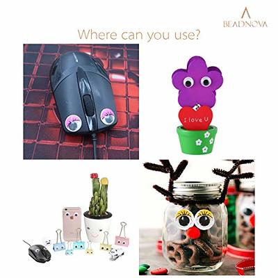 BEADNOVA Wiggle Eyes for Crafts Self Adhesive Googly Eyes for Crafting  Sticky Wiggly Google Eye for DIY Craft Scrapbooking 700pcs  Multicolors,Assorted Sizes price in Doha Qatar