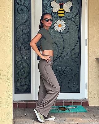TARSE Women's Yoga Pants Capri Length Soft Sweats Crop Pants Running  Joggers Lounge Pants with Pockets (Black,S) : : Clothing, Shoes &  Accessories