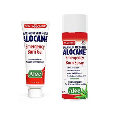 3 count Alocane Maximum Strength Emergency Room Burn Gel 2.5 oz