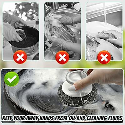 2Pcs Kitchen Cleaning Brush Household Cleaning Brushes ,Used for Kitchen  Sink Cleaning Washing Dishes, Cleaning Brushes