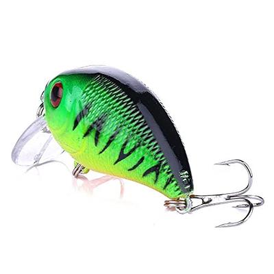 Goture Crawfish Crankbait Fishing Lure, 2.5'' Hard Craw Fishing Bait,  Realistic Crankbait for Bass Trout Walleye Freshwater&Saltwater